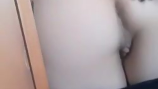 Giantess bends over and farts in your face