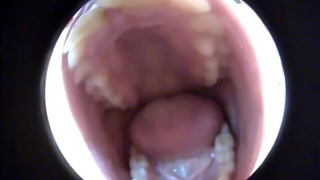 Nicoletta devours you completely inside her monstrous mouth! Vr video!