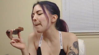 chocolate tiny man vore