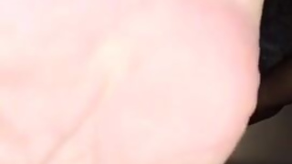 Slow Motion POV Foot Trampling