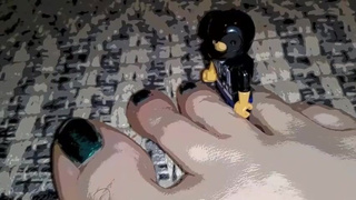 Miniscule Man Cock Cummerson Meets The Gigantic Trans Man