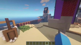 They came from another world Giantess (minecraft)