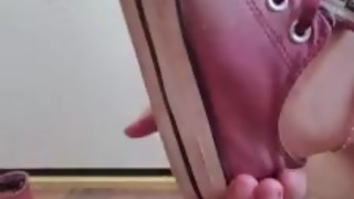 Lick and Sniff My Disgusting, Dirty Feet Fresh Out of Converses