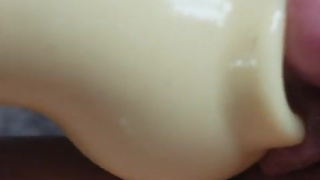 Play with a suction toy