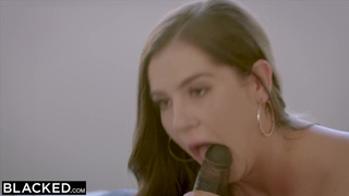 BLACKED Hipster girl secretly loves black men