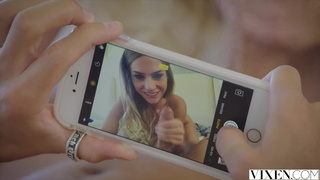 VIXEN Hot Stepsister has sex with stepbrother