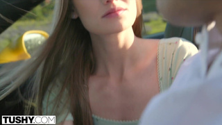 TUSHY Gorgeous model has an insatiable lust for anal sex