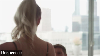 Deeper. Oliver can't resist temptresses Avery & Vanna's challenge