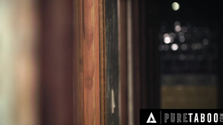 Rude Stepsister Anna Claire Clouds Dares Wimpy Virgin Stepbrother To Creampie Her