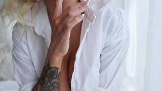 Goddess BEGGING for Creampie! Storytelling, blow job, squirting JOI