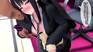 MMD Hentai Blendy Schoolgirl 2 60fps