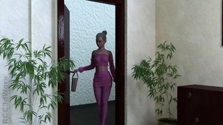 The gynecologist 4 FUTANARI selfsuck and anal fucking machine