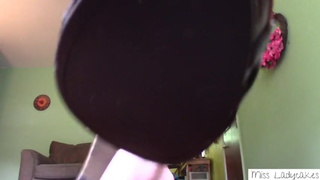 Unaware GIANTESS Teases, Licks and Squishes YOU POV