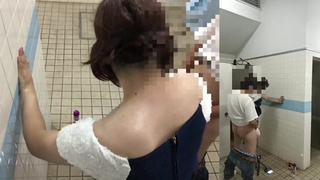 Japanese Crossdresser Ayumi Blowjob Analsex Cumtoface Publictoilet 027