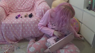 Jiggleyourpuffs - unboxing my new fucking machine