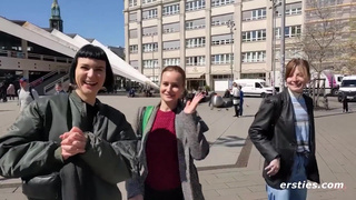 Three Lesbians Show Us a Good Time in Berlin