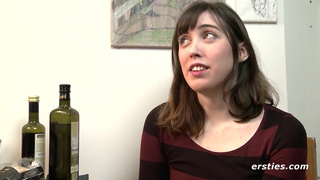 Hairy Girl Uses a Vibrator On Her Pussy