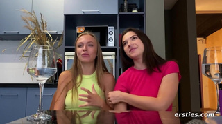 Lesbian Goes Down On Her Hot Friend