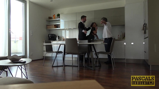 Sub Barbara Bieber Roughly Fucked After DP