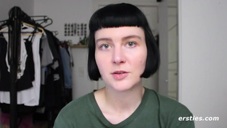 Delphine Masturbates With a Large Dildo