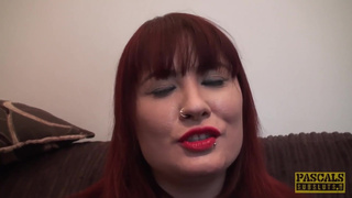 English redhead submits to dom Pascal