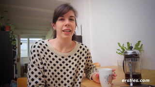 Missy Fondling Her Hairy Pussy