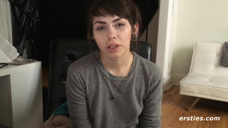 Extremely Sexy Hairy Amateur Babe in Solo Action