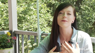 Sweet Lisa Fucks Her Pink Dildo