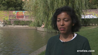 Lina Masturbating in her Sexy Blue Nightie - Ersties