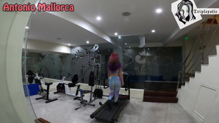 Big White Ass Fitness Freak Argentinian Gets Fucked In The Gym - Meriandheavy
