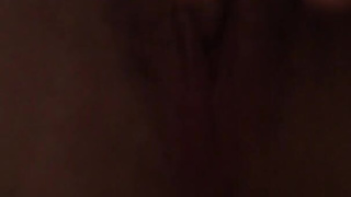 Busty stepdaughter teases with some dildo play