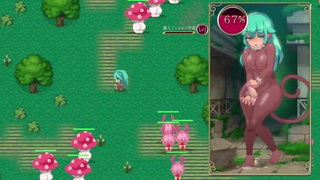 Mage Kanades Futanari Dungeon Quest gameplay and dating with furry bunnies