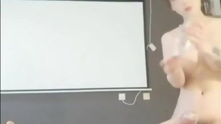 sweet and cute ladyboy asia prostitute with a client suck and fuck