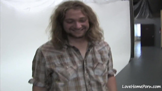 POV blowjob and banging a black beauty hard