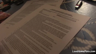 Hot blonde posing before she gets rammed hard