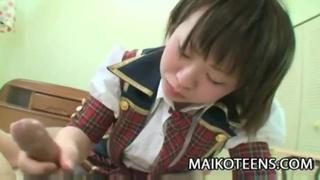 Mayu Nakane: Sweet Charming Japanese Teen First Time Sex