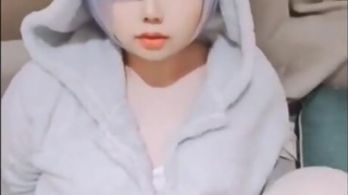 Super cute Ladyboy getting fucked in the ass wit no pain, only pleasure