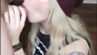 Cute Transgirl Rosiekawaii sucks and gets fucked rough!