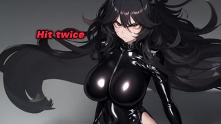 Your Latex Mistress Gets Rough With You (Femdom Hentai JOI)