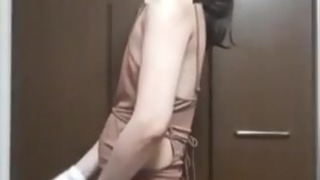 femboy crossdresser ladyboy masturbation sissy choke the chicken pitiable choke the chicken boner b