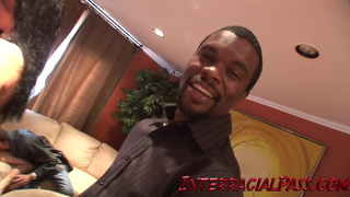 Monster Cock Fuck Fest 2! 4 Hot white chicks 4 Black Cocks!