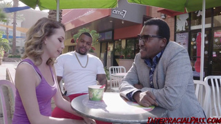 Tiny Sexy Angel Smalls goes full Interracial X 2 and DP's!!