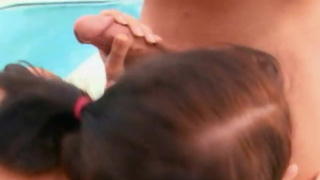 Sexy teen gives head befor fucking