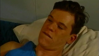 Fucking his boyfriends ass on the bed