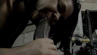 Horny brunette slut gets fucked by BBC