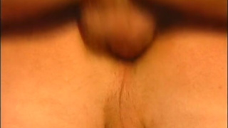 Muscular soldier gets spitroasted outdoors