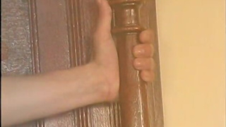 Mistress spanks her slave's tight buns