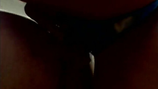 She plants the strapon between his cheeks