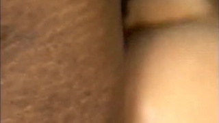 Blond chick getting black cock in cunt