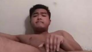 Solo FTM bent over with lots of dirty talk